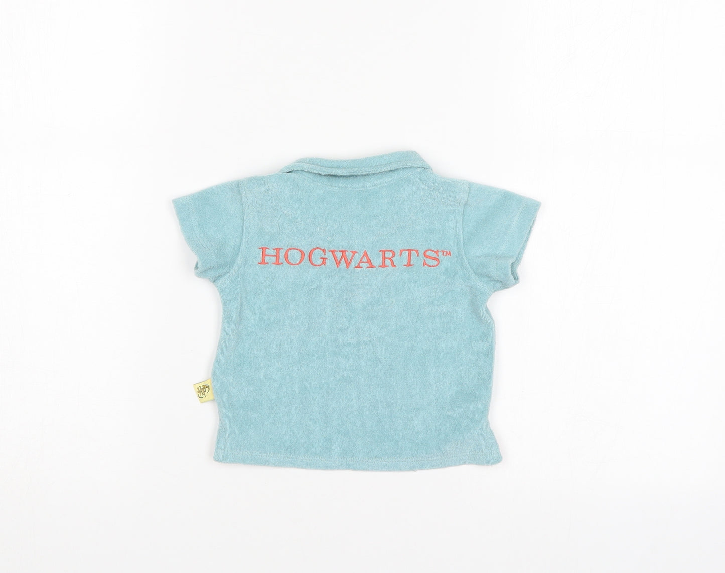 M&S Baby Blue   Basic Polo Size 0-3 Months  - HARRY POTTER