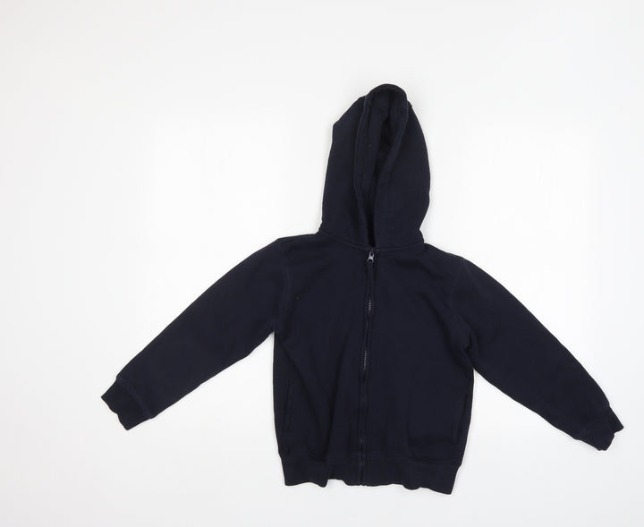 Matalan Boys Blue   Full Zip Hoodie Size 9 Years