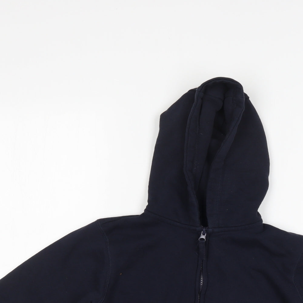 Matalan Boys Blue   Full Zip Hoodie Size 9 Years