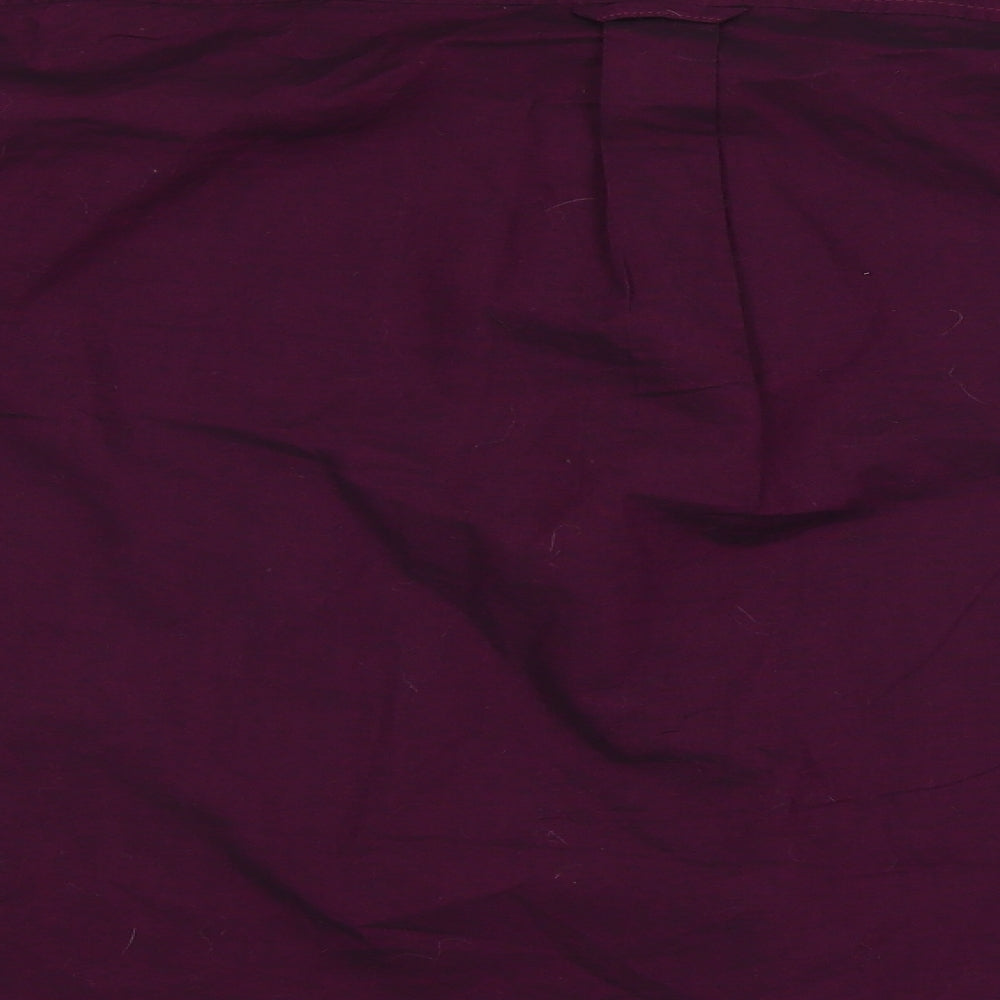 Burton Mens Purple    Button-Up Size L