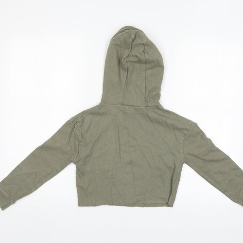 miss e-vie Girls Green   Pullover Hoodie Size 7-8 Years