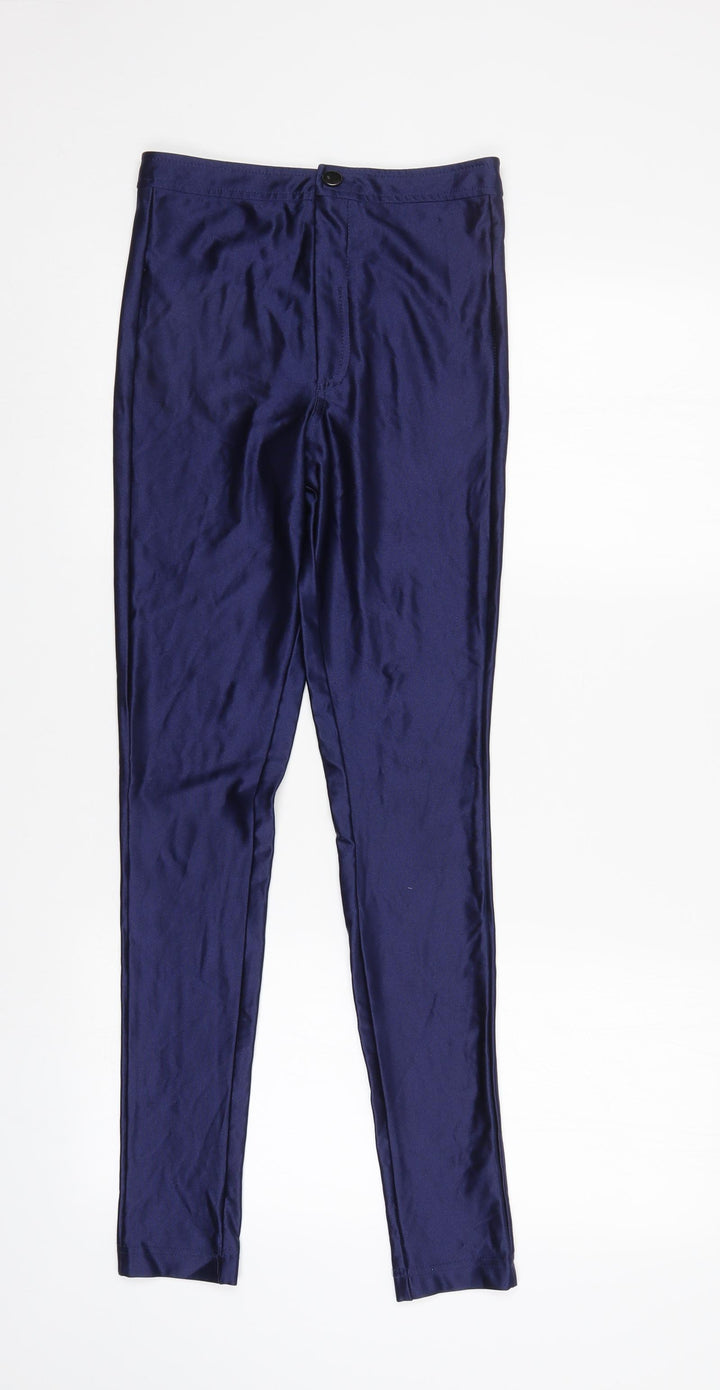 Atmosphere Womens Blue Trousers Size 6 L30 in