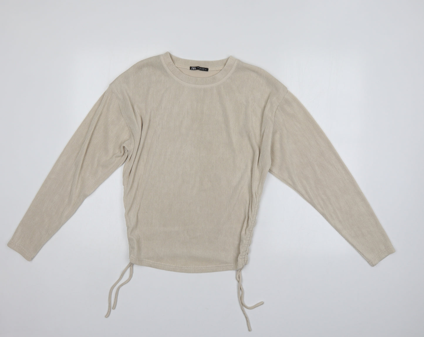 Zara Womens Ivory   Pullover Jumper Size M