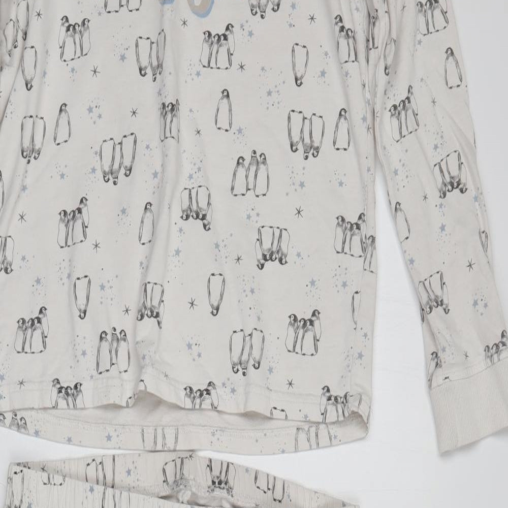 George Girls White    Pyjama Set Size 13-14 Years