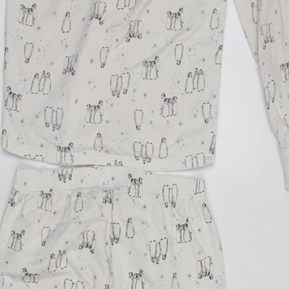 George Girls White    Pyjama Set Size 13-14 Years