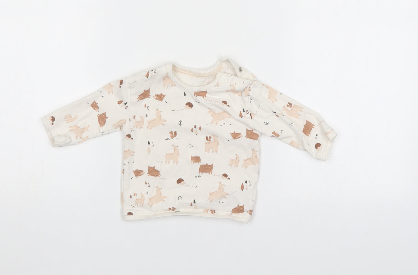 George Baby Ivory   Pullover Jumper Size 0-3 Months