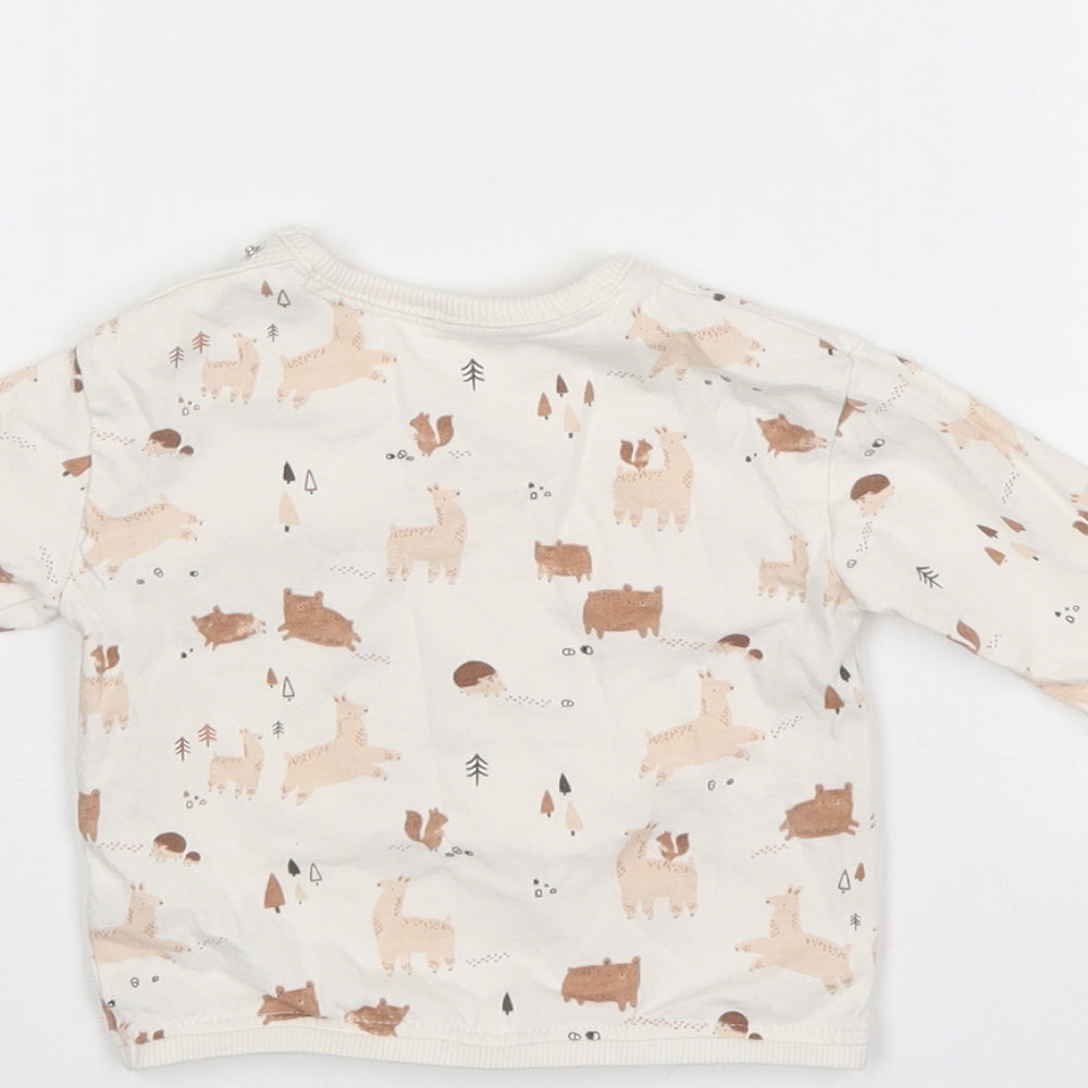 George Baby Ivory   Pullover Jumper Size 0-3 Months