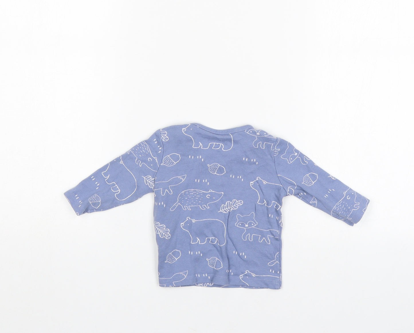Fred & Flo Baby Blue   Pullover Jumper Size 0-3 Months