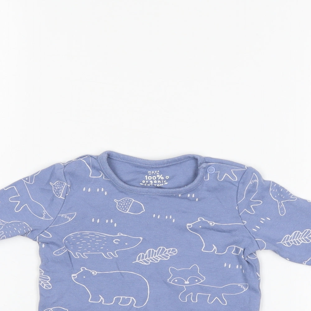 Fred & Flo Baby Blue   Pullover Jumper Size 0-3 Months