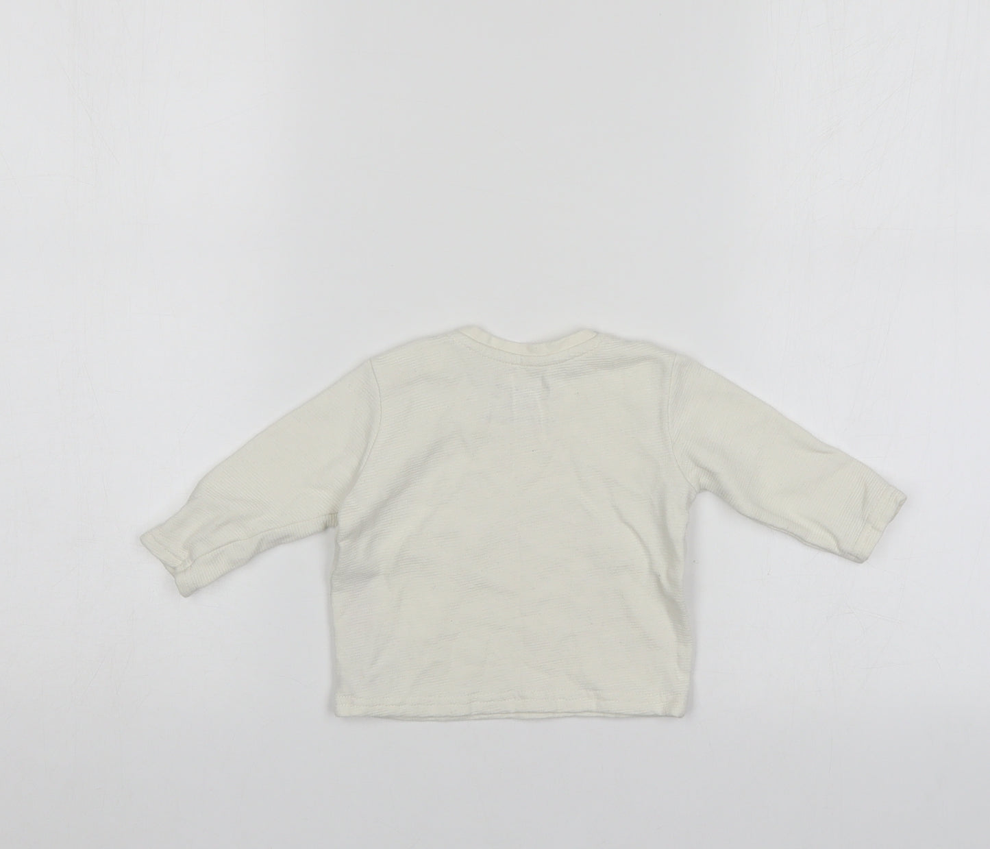 Primark Baby White   Pullover Jumper Size 0-3 Months
