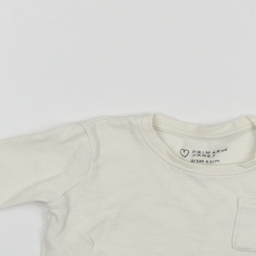 Primark Baby White   Pullover Jumper Size 0-3 Months