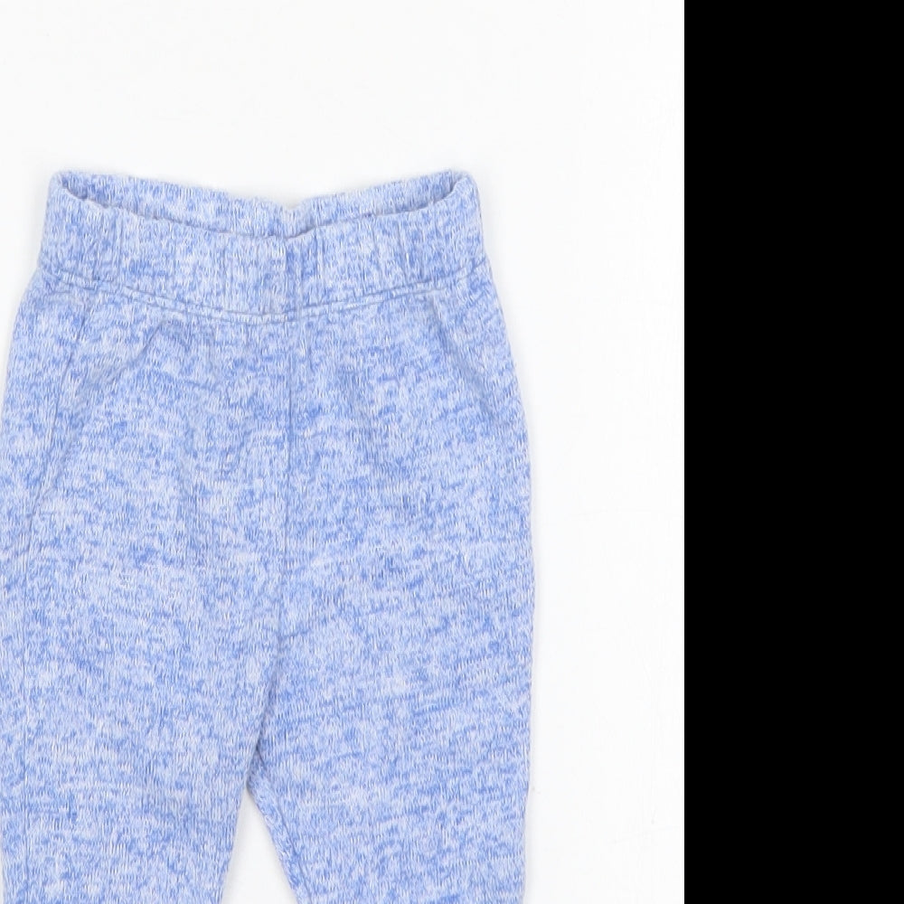 Matalan Baby Blue   Jogger Trousers Size 0-3 Months
