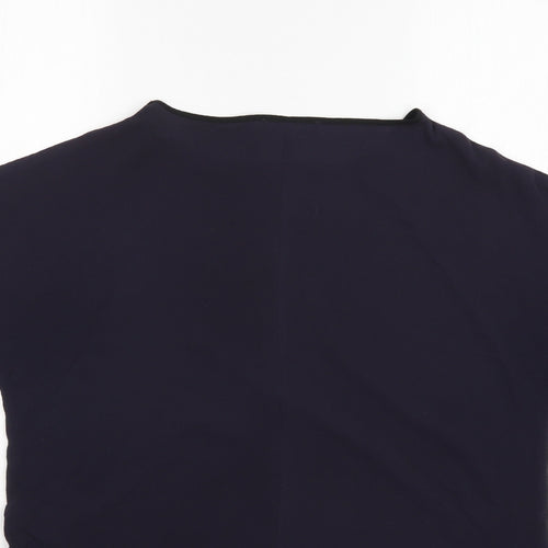 M&S Womens Blue   Basic Blouse Size 14