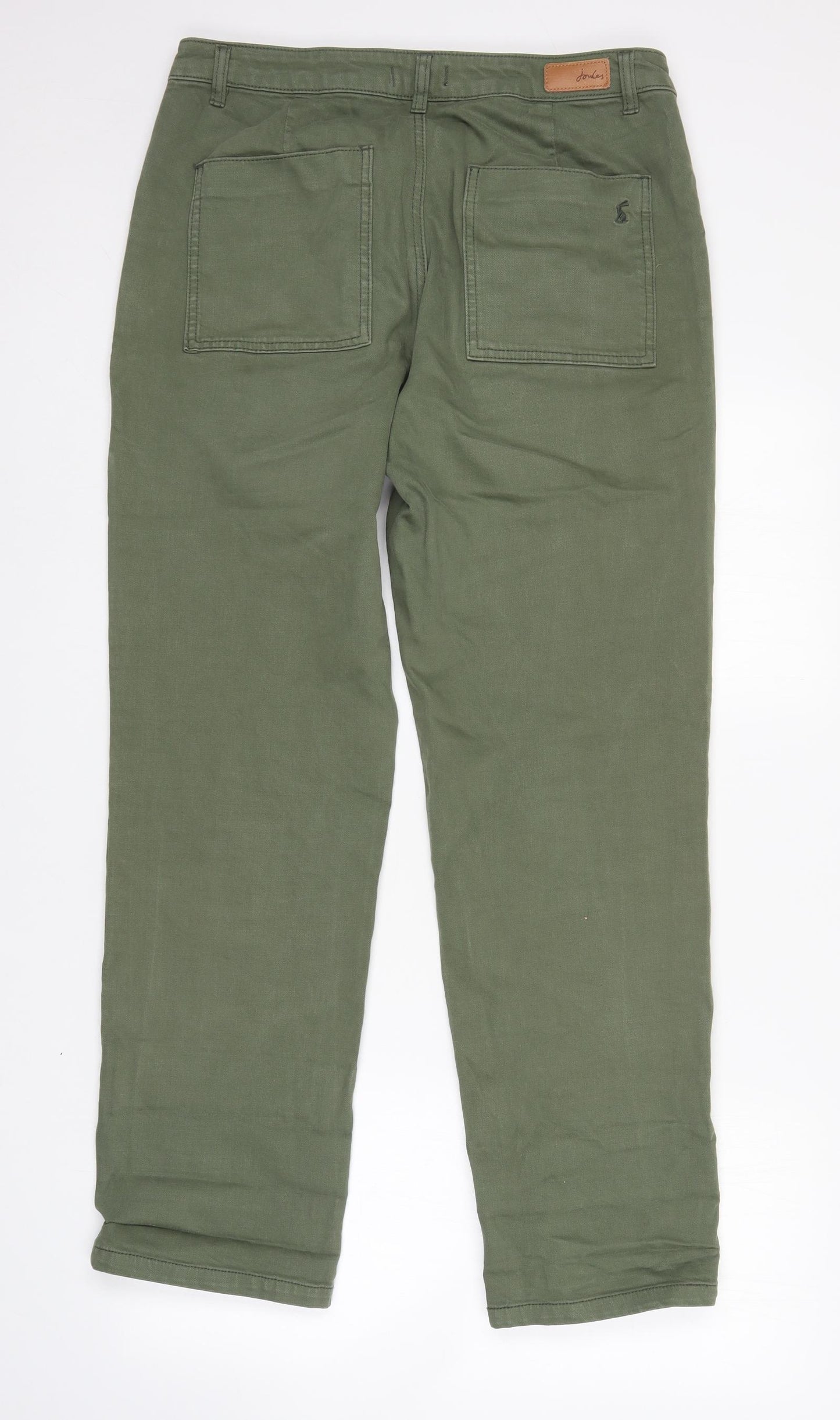 jOU7LES Womens Green  Denim Straight Jeans Size 14 L30 in