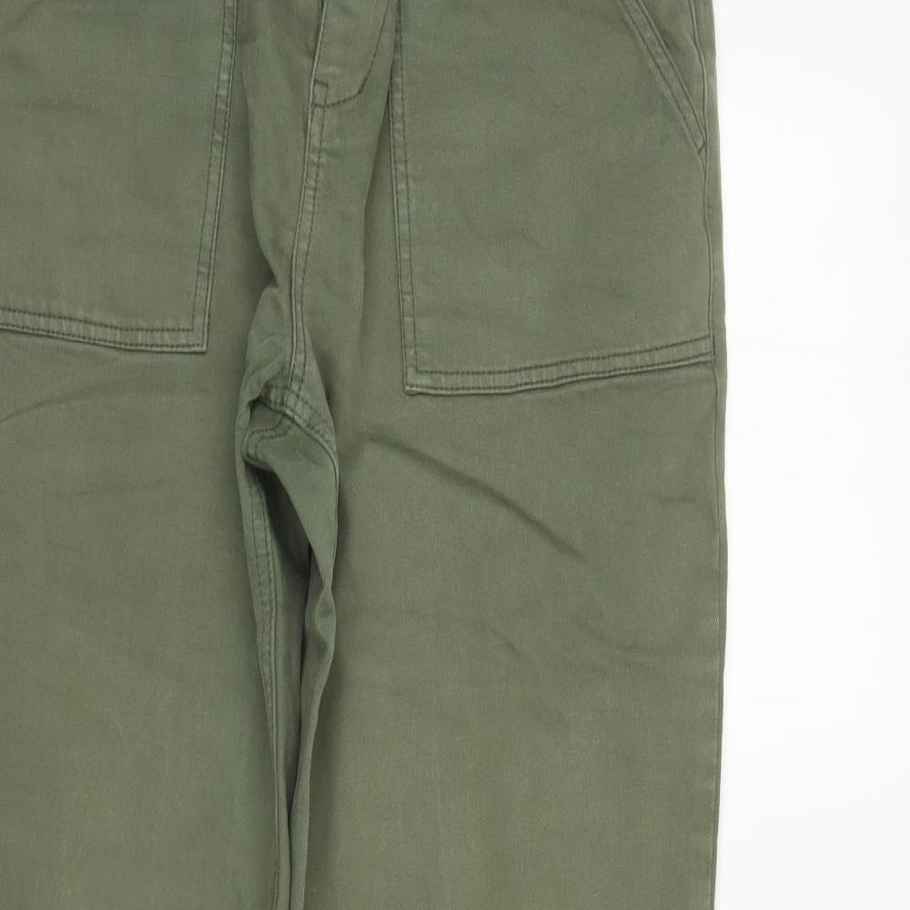 jOU7LES Womens Green  Denim Straight Jeans Size 14 L30 in