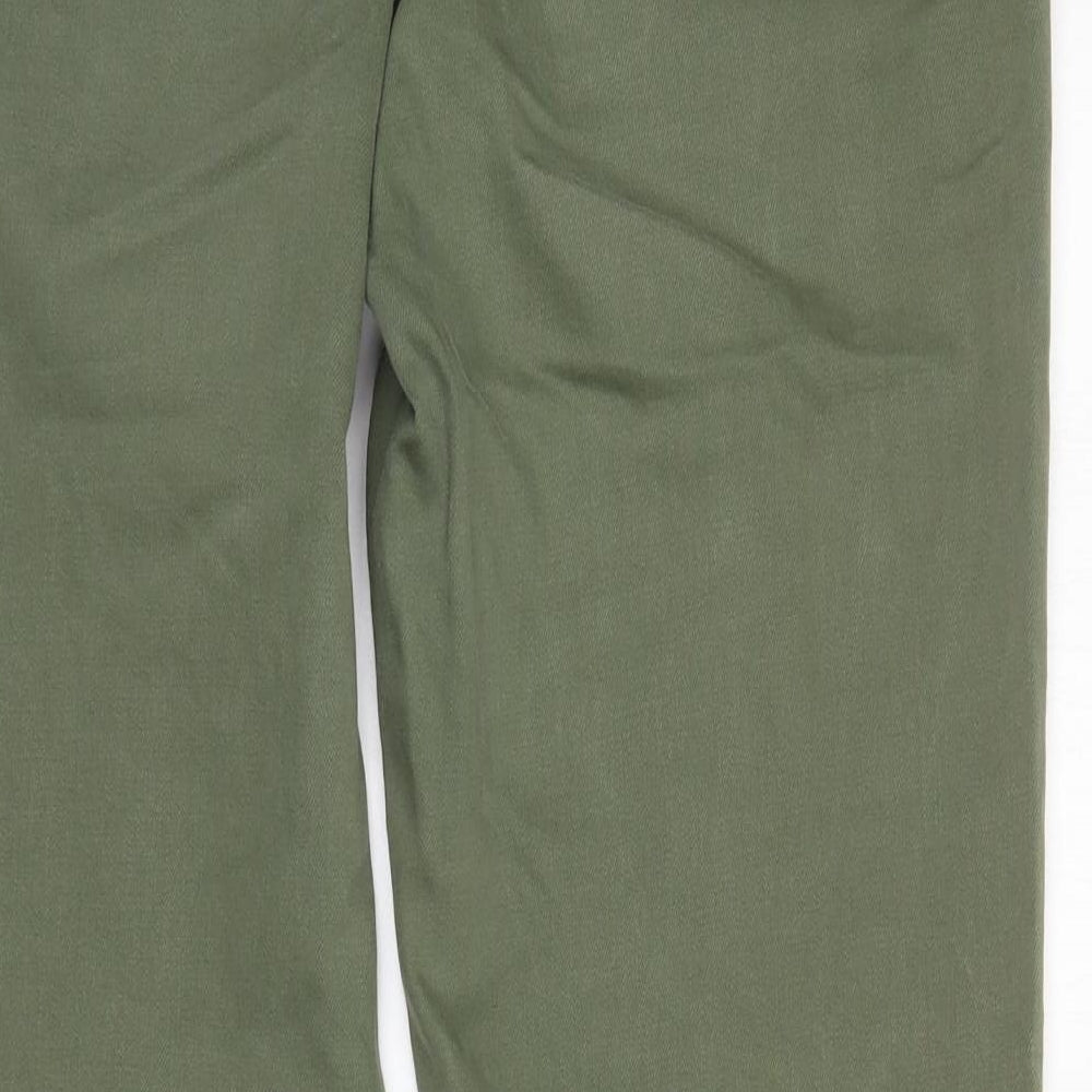 jOU7LES Womens Green  Denim Straight Jeans Size 14 L30 in