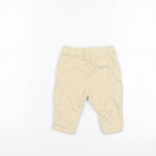 M&S Baby Ivory  Corduroy  Trousers Size 0-3 Months