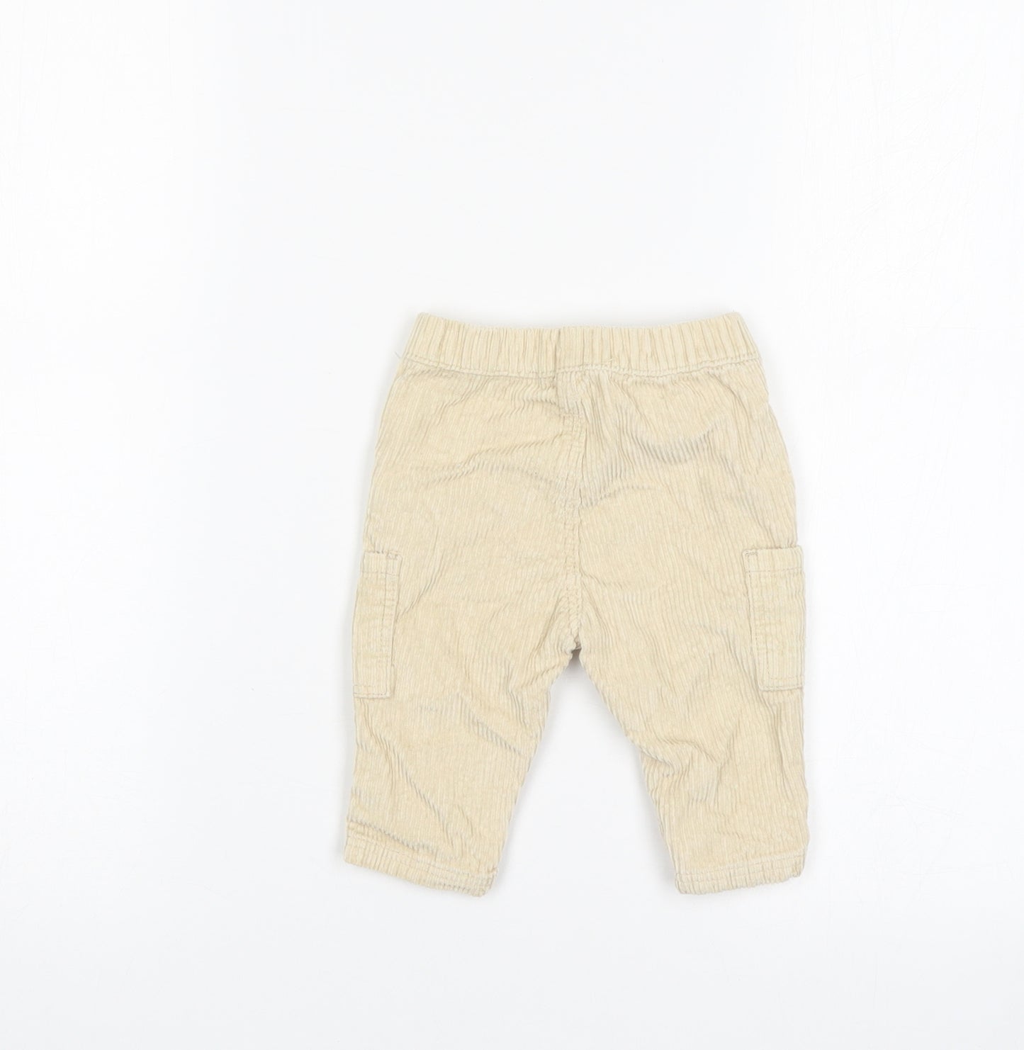 M&S Baby Ivory  Corduroy  Trousers Size 0-3 Months