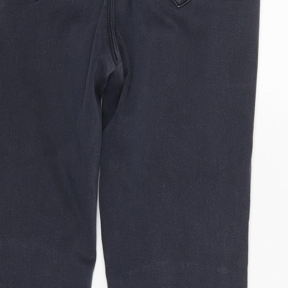 NEXT Womens Grey  Denim Tapered Jeans Size 14 L28 in