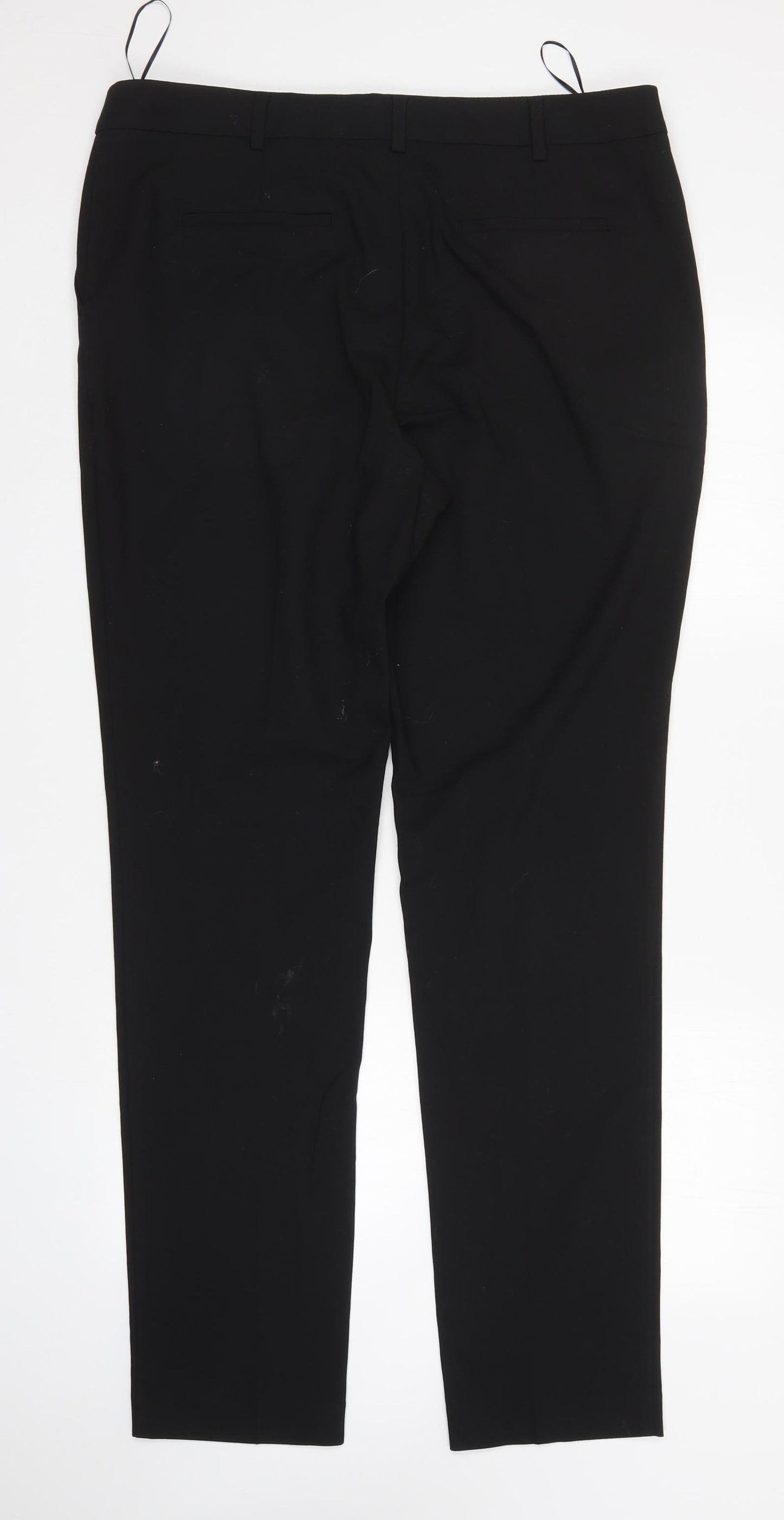 NEXT Womens Black   Trousers  Size 16 L34 in