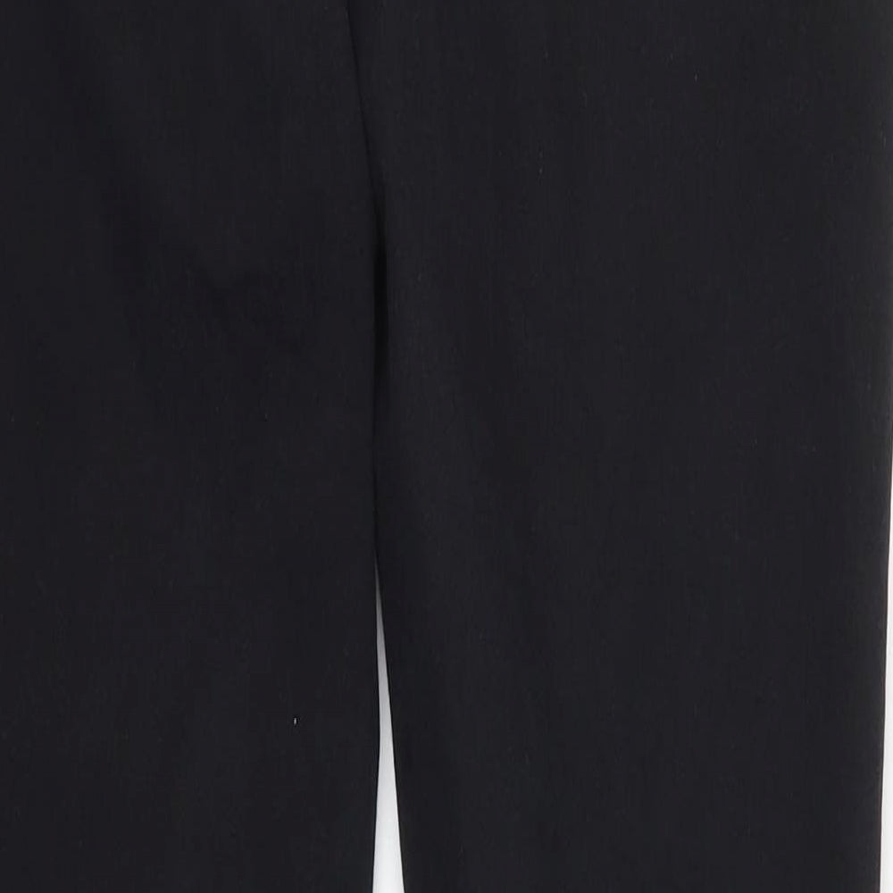 Denim & Co. Womens Black  Denim Tapered Jeans Size 12 L29 in