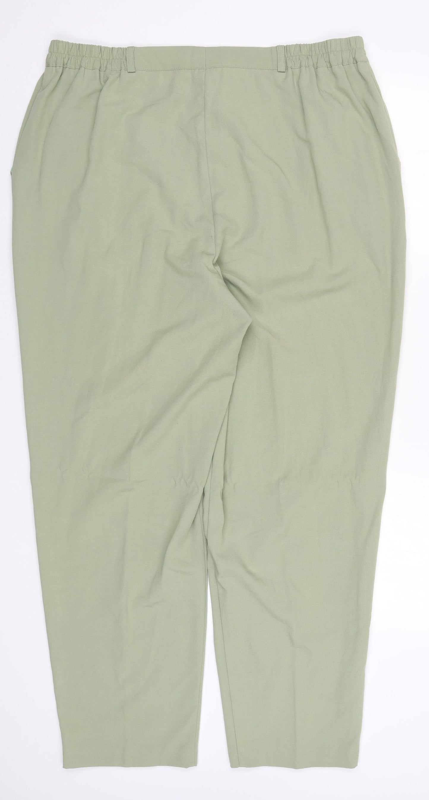 Viki Womens Green   Trousers  Size 22 L29 in