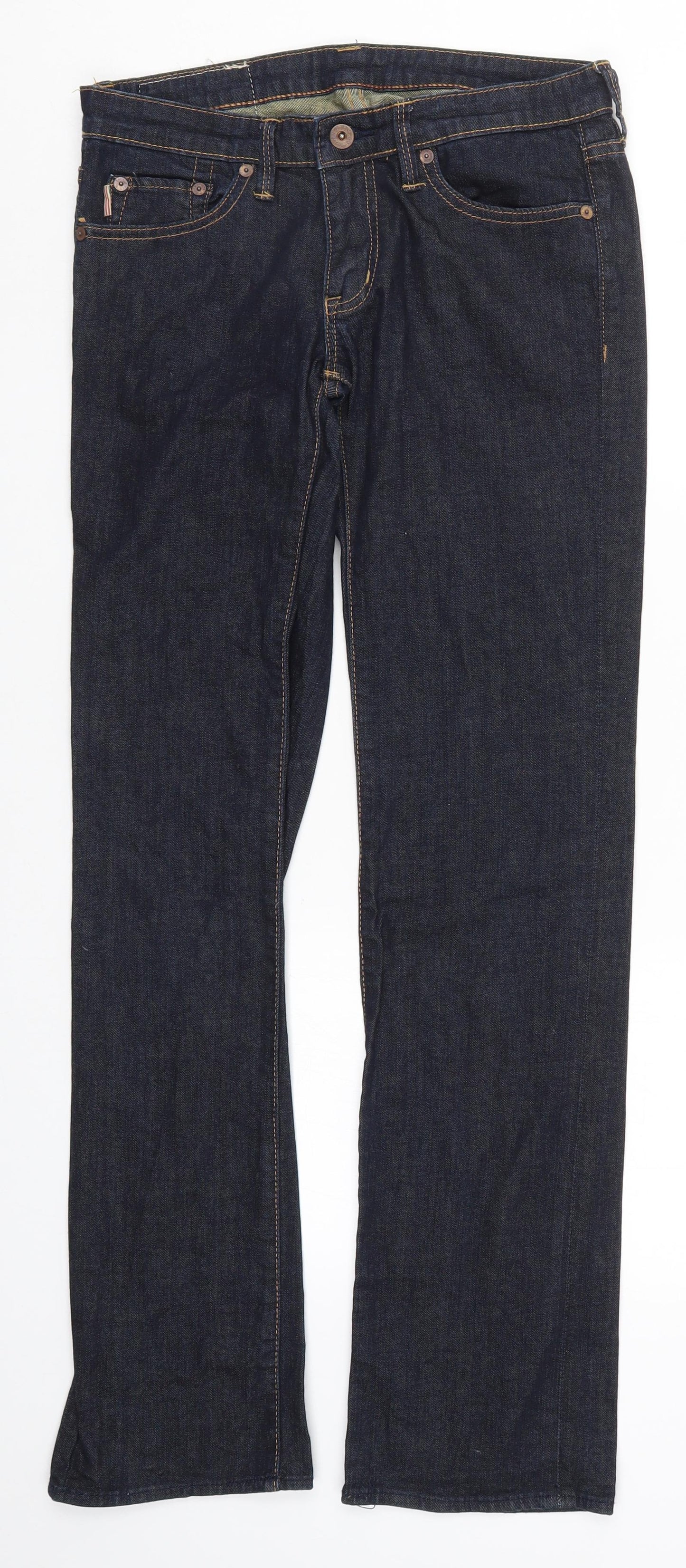 Ralph Lauren Mens Blue  Denim Straight Jeans Size 27 L32 in