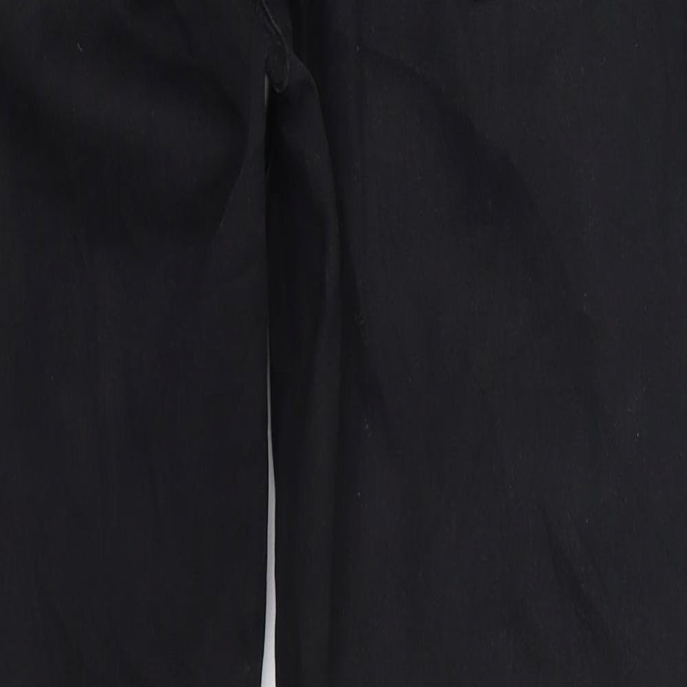 Flash Jeans Womens Black  Denim Skinny Jeans Size 16 L29.5 in