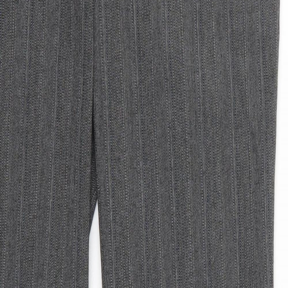 River Island Womens Grey   Trousers  Size 8 L31 in