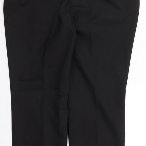 Papaya Womens Black   Trousers  Size 16 L27 in