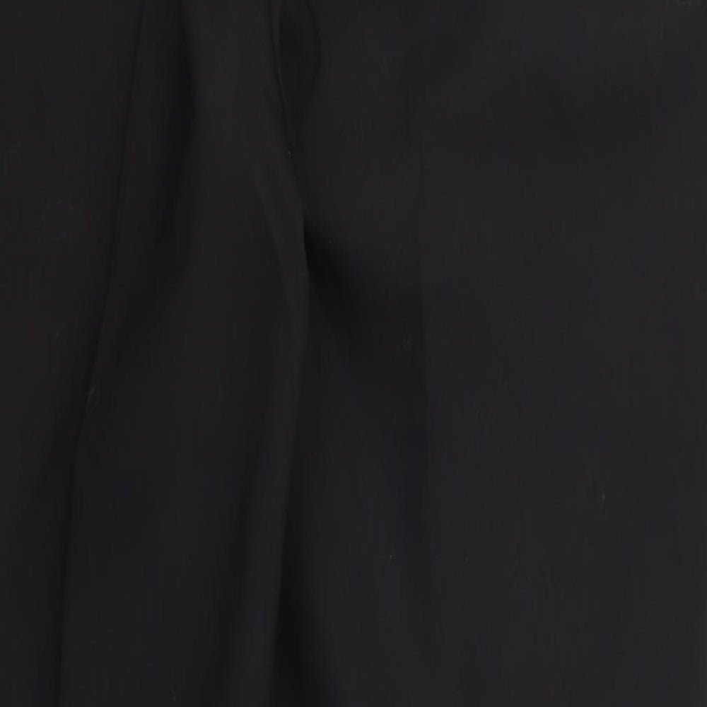 Papaya Womens Black   Trousers  Size 16 L27 in