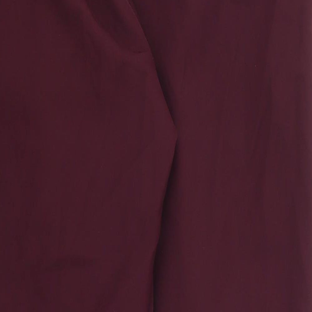 NEXT Womens Purple   Trousers  Size 12 L26 in - Plum Coloured