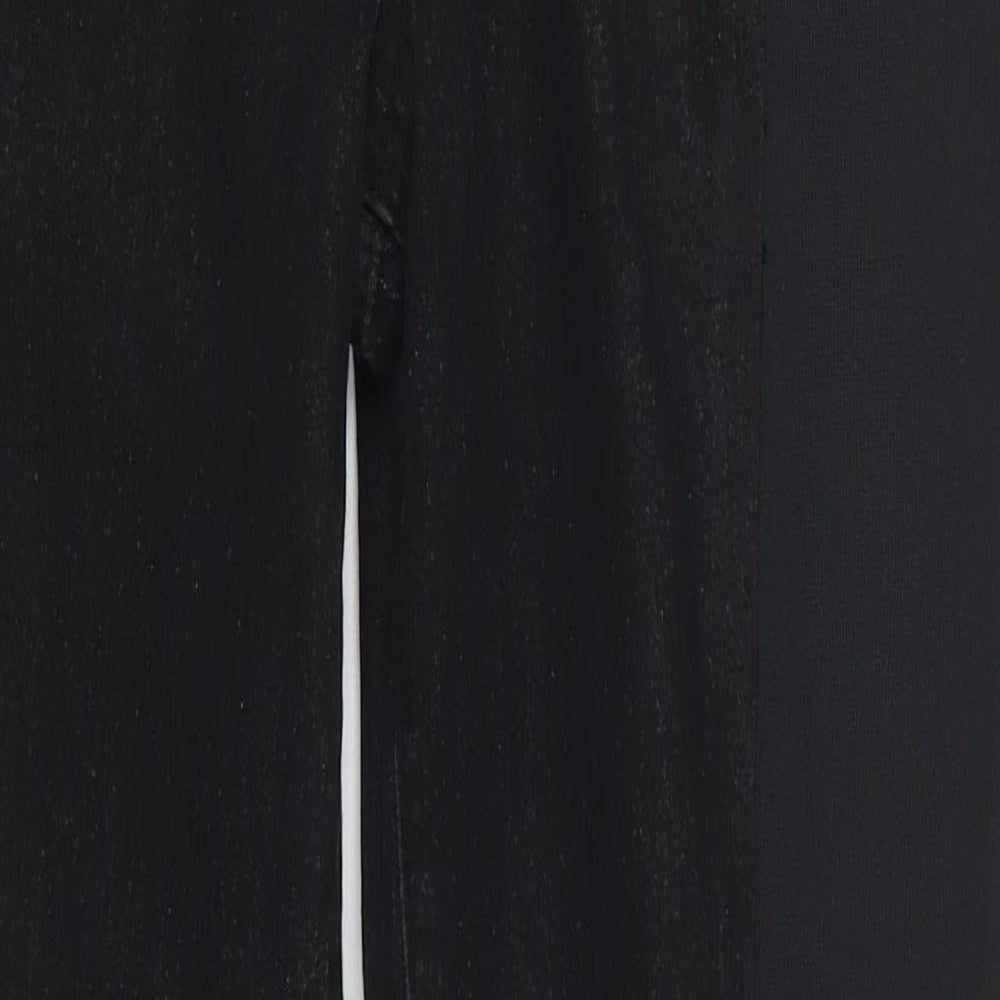 Diane Gilman Womens Black  Denim Straight Jeans Size 10 L29 in