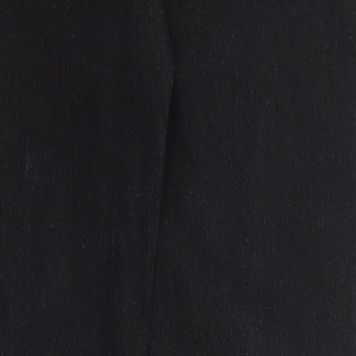 Diane Gilman Womens Black  Denim Straight Jeans Size 10 L29 in