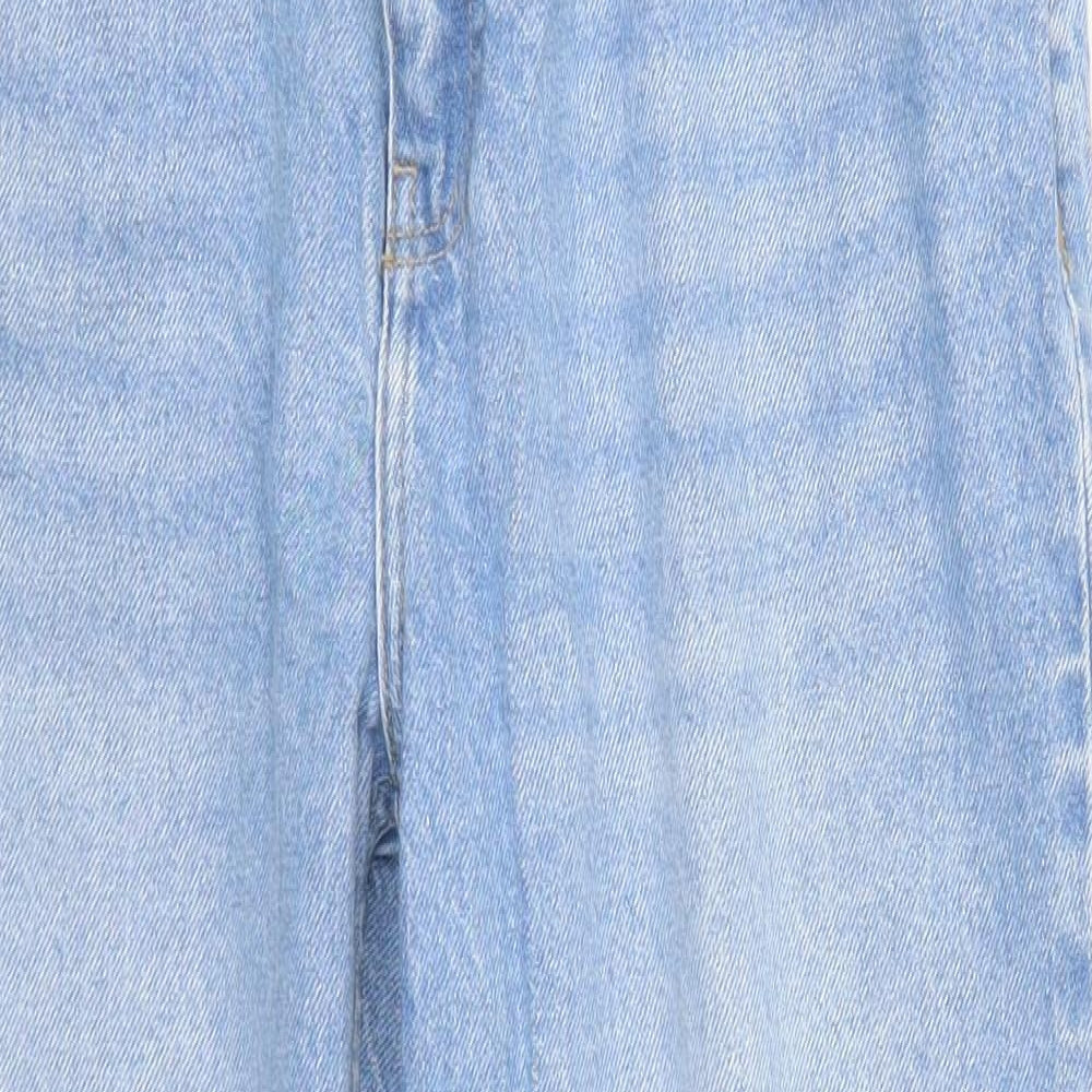 Denim Co Womens Blue  Denim Straight Jeans Size 14 L25 in