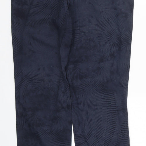 Principles Womens Blue   Trousers  Size 12 L29 in - Abstract