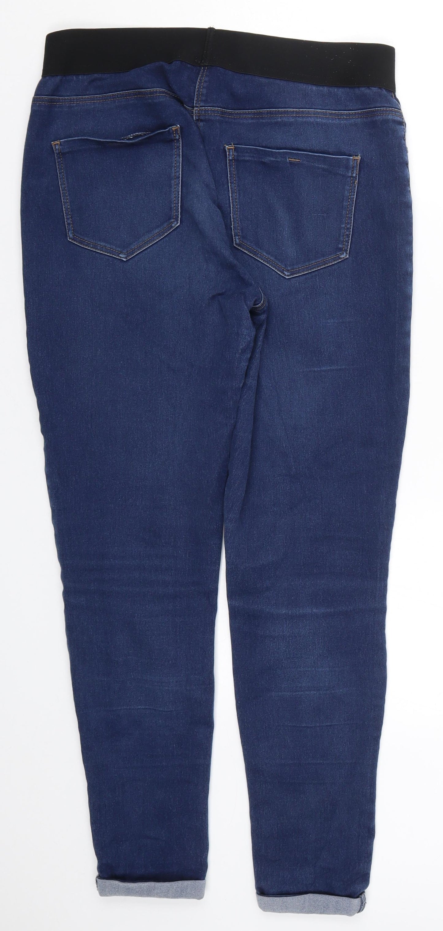 George Womens Blue  Denim Jegging Jeans Size 12 L27 in