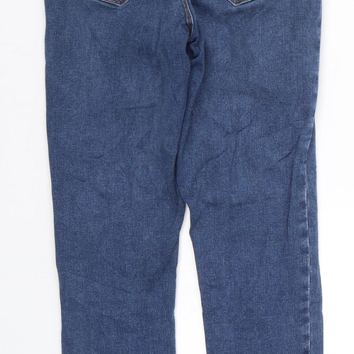 Preworn Womens Blue  Denim Skinny Jeans Size 6 L26 in