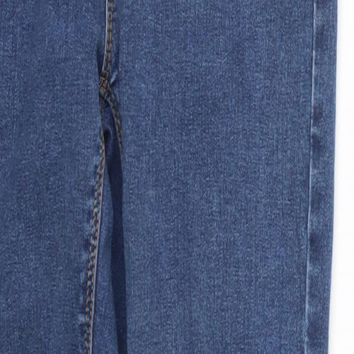 Preworn Womens Blue  Denim Skinny Jeans Size 6 L26 in