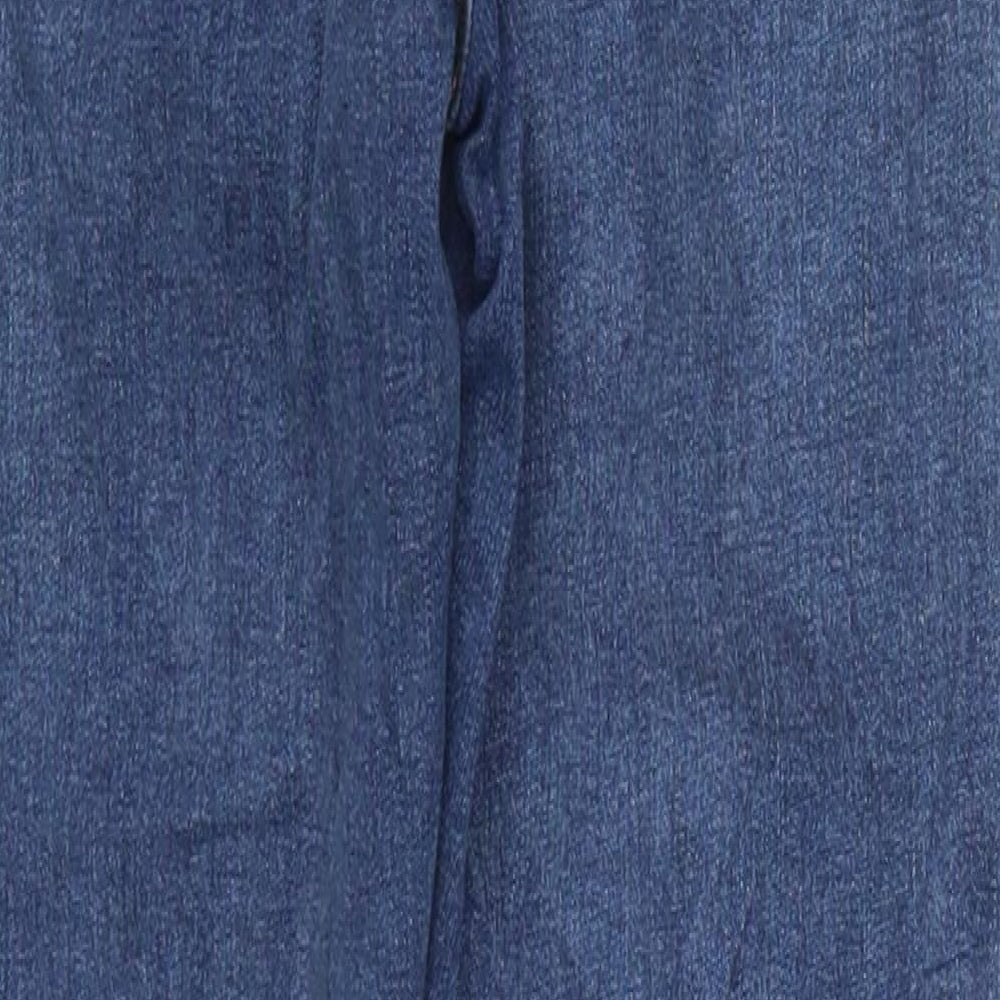 Preworn Womens Blue  Denim Skinny Jeans Size 6 L26 in