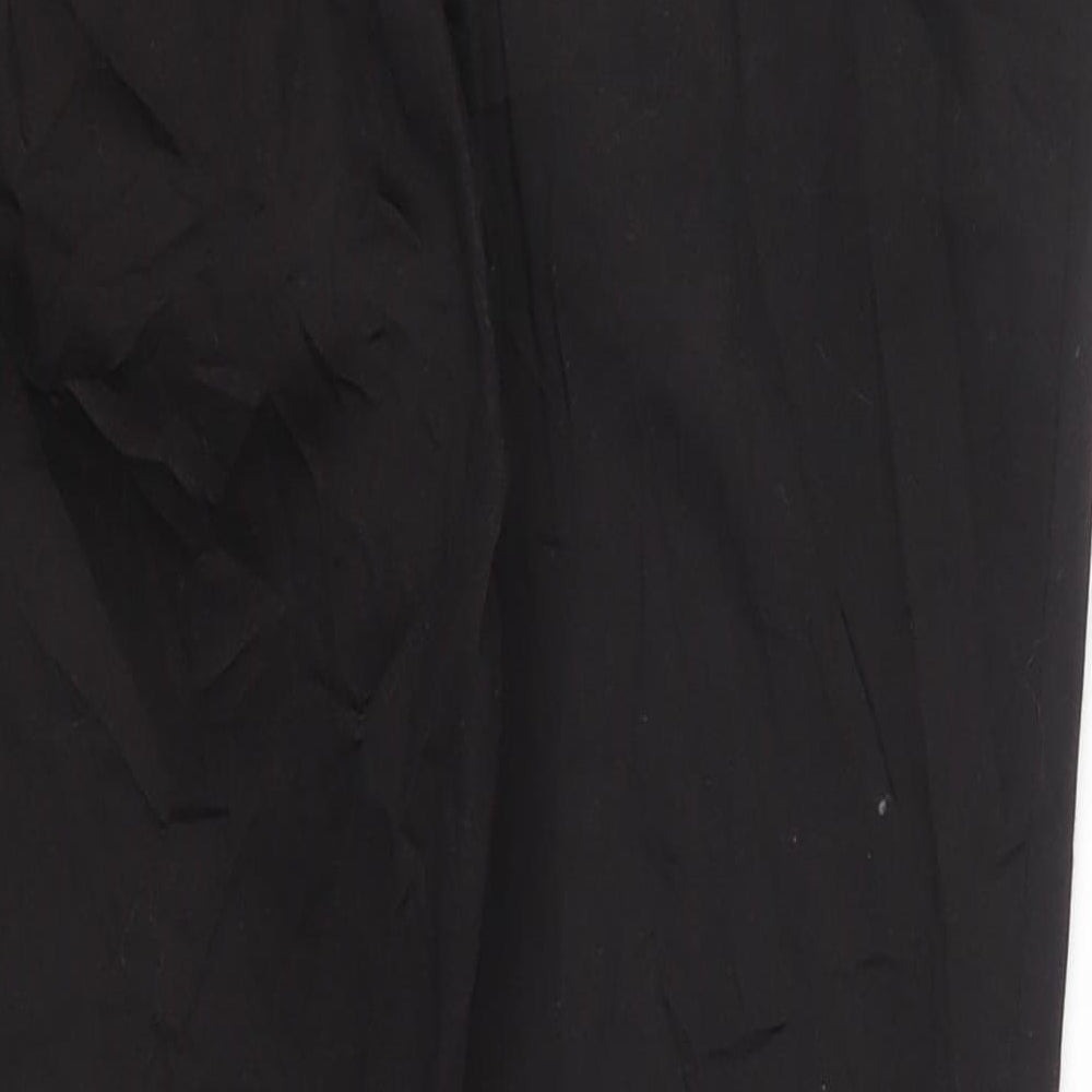 Styl Fashion Womens Black   Cropped Trousers Size 14 L25 in