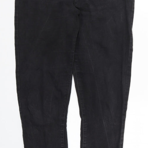 Denim Co Womens Black  Denim Skinny Jeans Size 16 L28 in