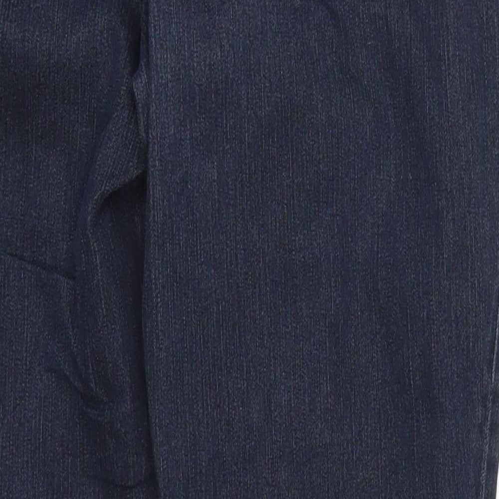 Women with Control Womens Blue  Denim Skinny Jeans Size 12 L26 in
