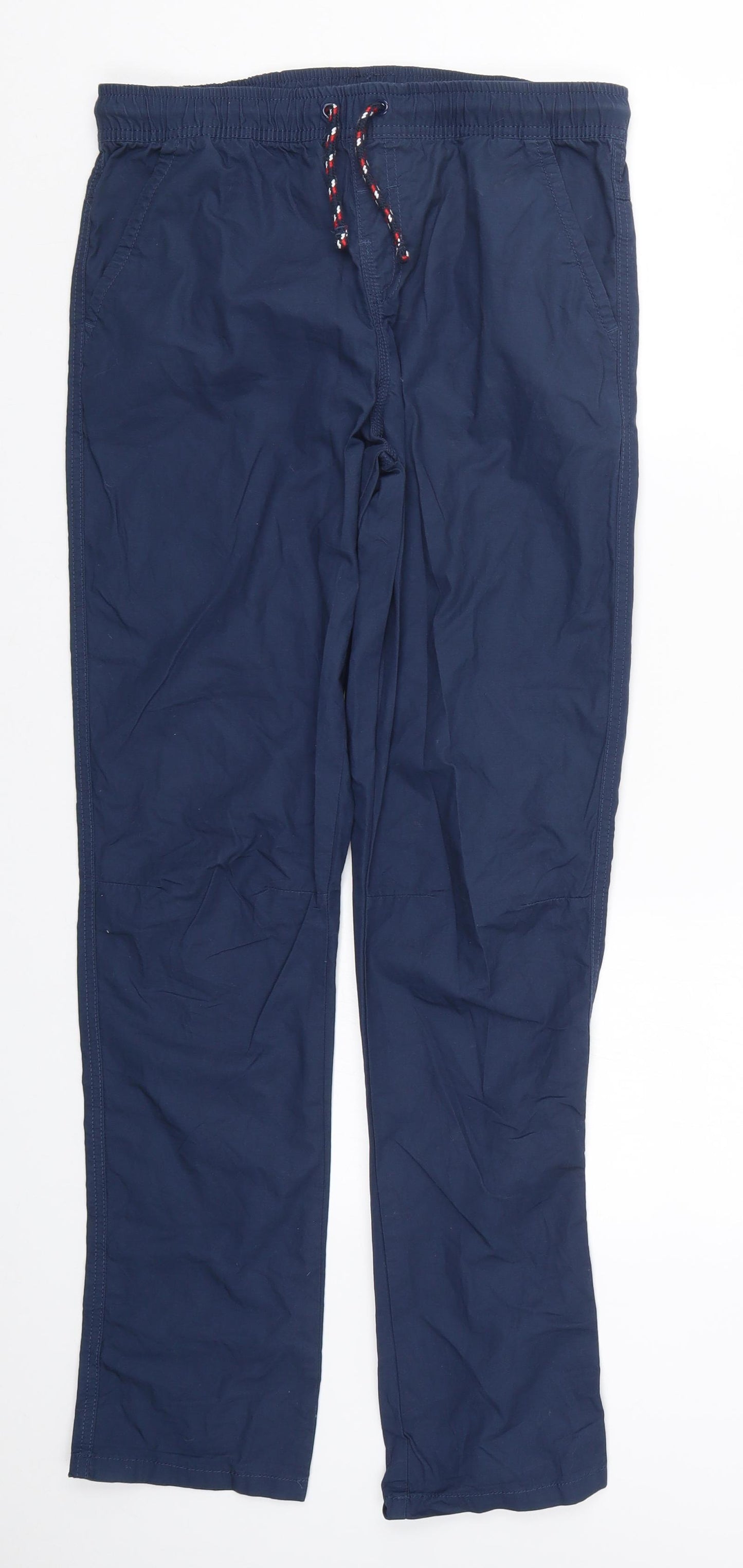 Marks and Spencer Boys Blue   Cargo Trousers Size 13-14 Years