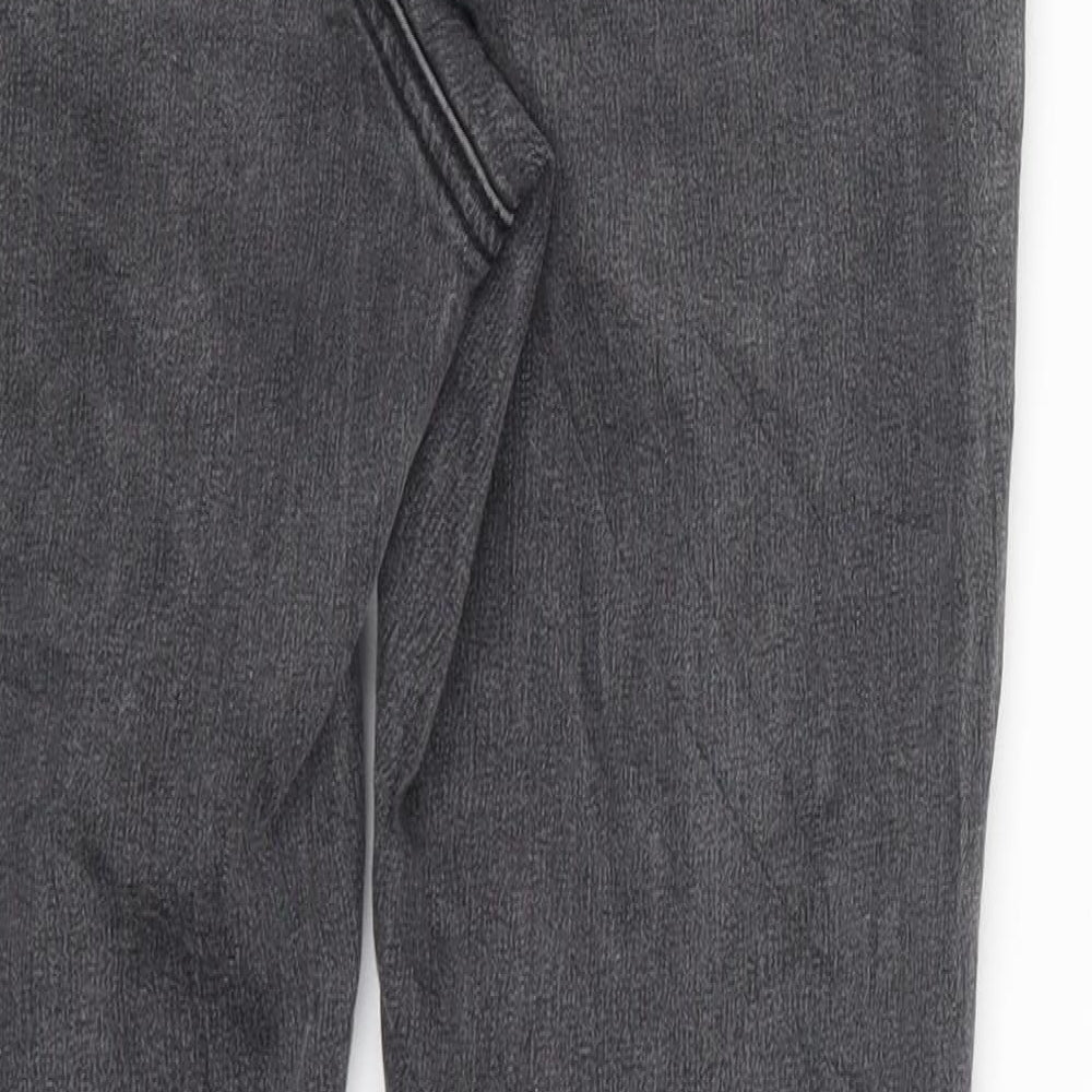 George Womens Grey  Denim Skinny Jeans Size 12 L26 in