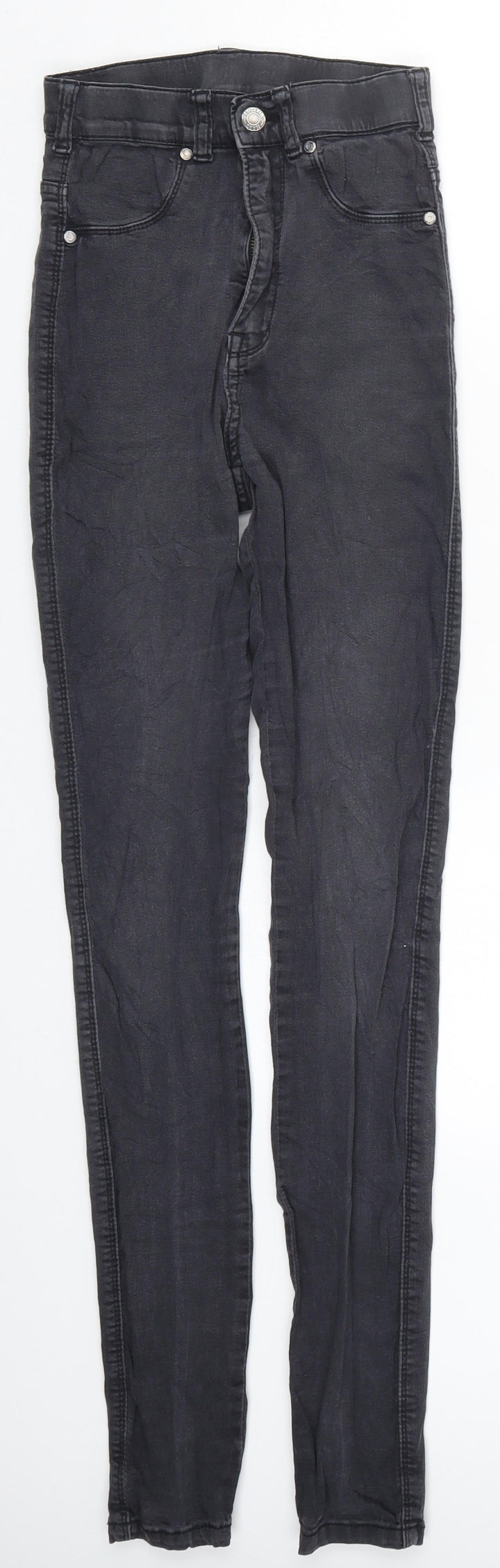 Dr Denim Womens Grey  Denim Skinny Jeans Size 23 in L30 in