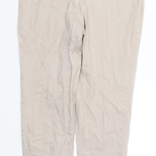 F&F Womens Beige   Trousers  Size 8 L25 in