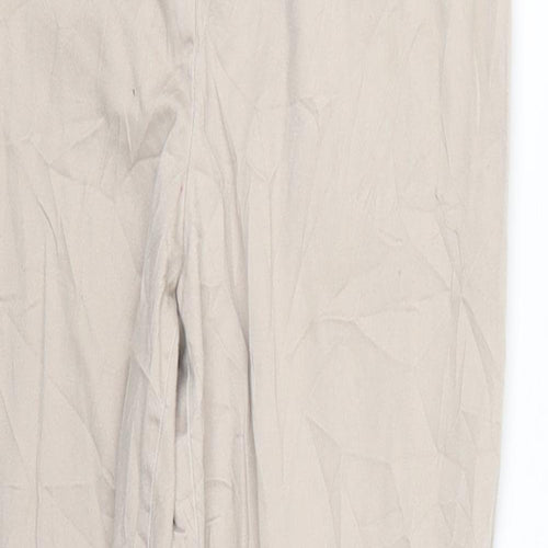 F&F Womens Beige   Trousers  Size 8 L25 in