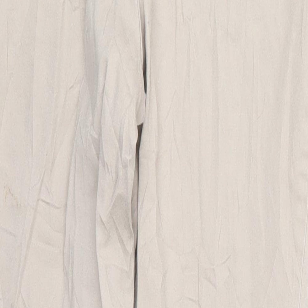 F&F Womens Beige   Trousers  Size 8 L25 in