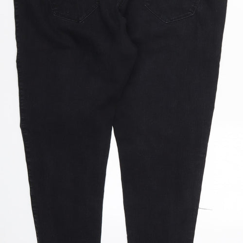 Denim Co Womens Black  Denim Jegging Jeans Size 18 L27.5 in